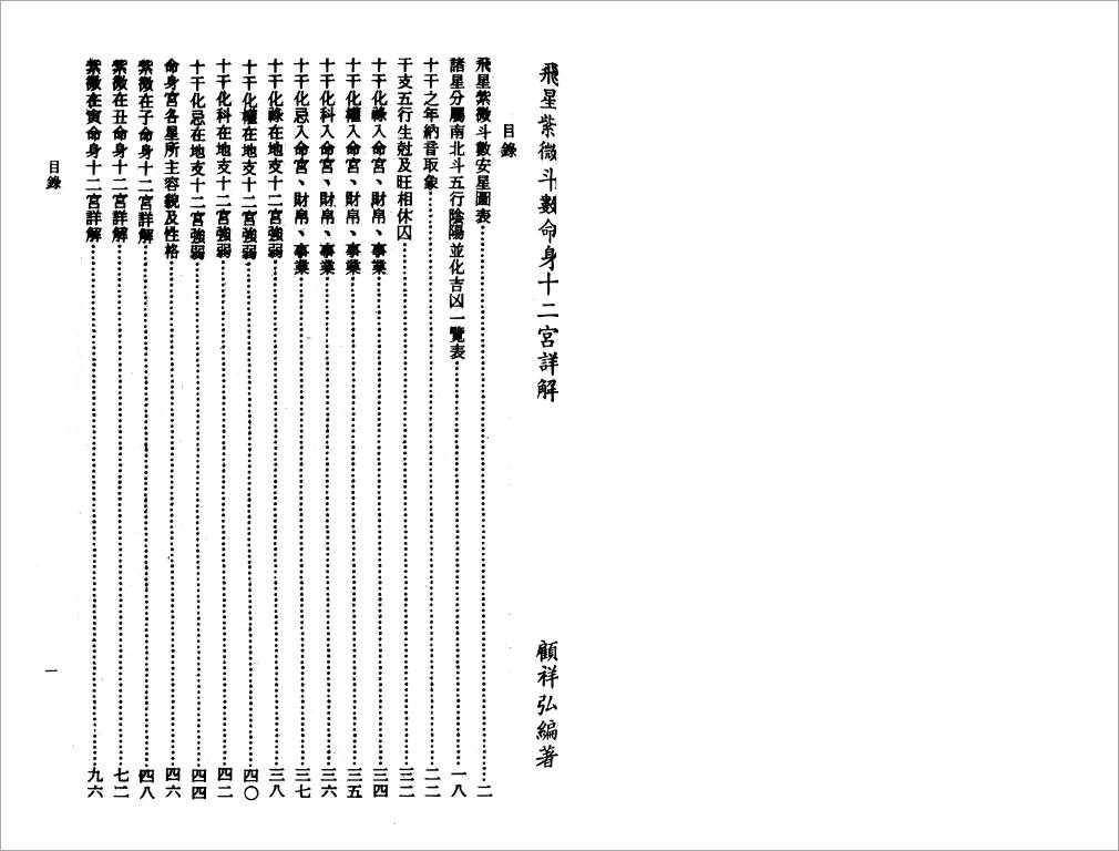 Gu Xianghong – Flying Star Purple Micro Douwu Destiny Body Twelve Houses Explained (183 pages).pdf