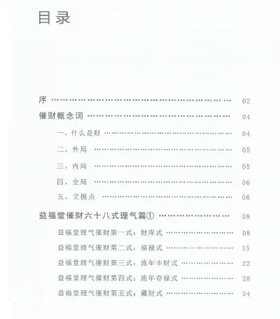 Xu Lianbin’s “Yifutang 68 Forms for Promoting Wealth and Regulating Qi” 101 pages PDF download