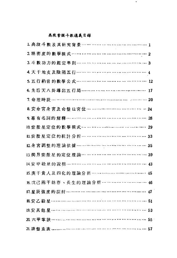 Zhang Baodan “Gaoduan Ziwei Doushu Lecture Notes”