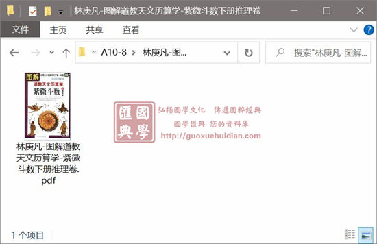Lin Gengfan “Illustrated Taoist Astronomy, Calendar and Calculus-Ziwei Doushu Volume 2 Reasoning Volume”