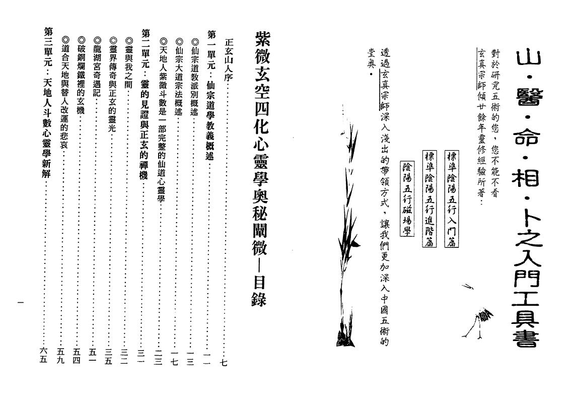 Zhengxuan Shanren “The Mysteries of Psychology of Heaven, Earth and Man, Ziwei Doushu, Xuankong and Four Transformations”